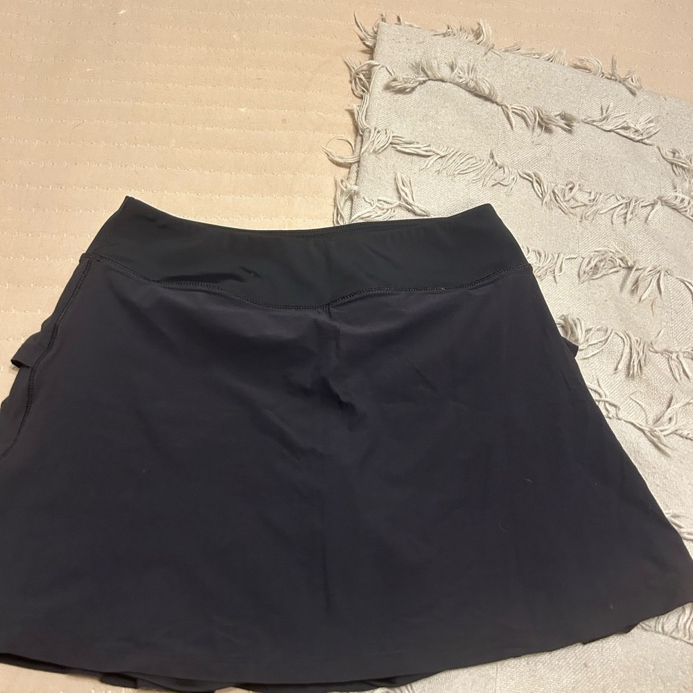 Black Athletic Skort